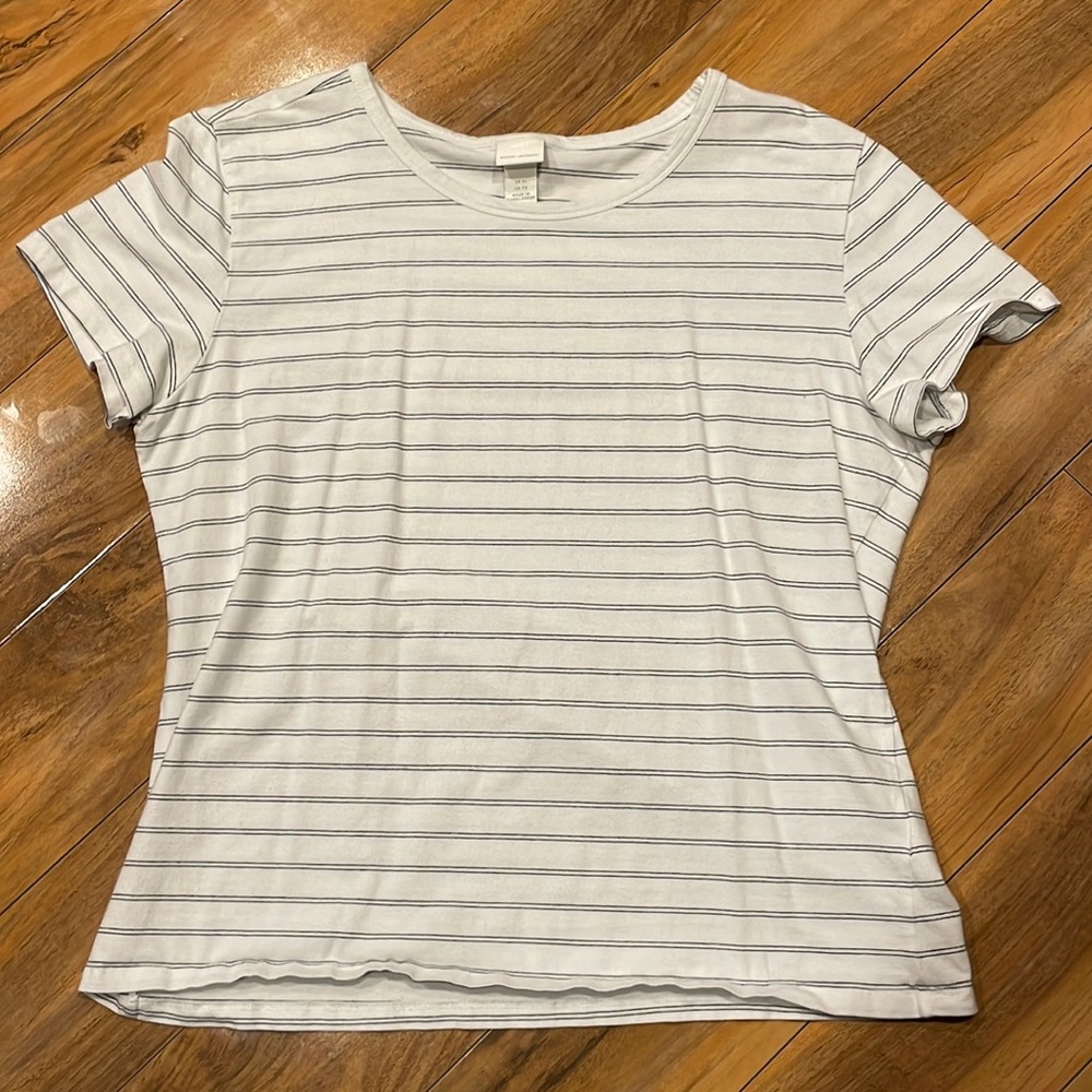 H&M XL Basic striped T-shirt